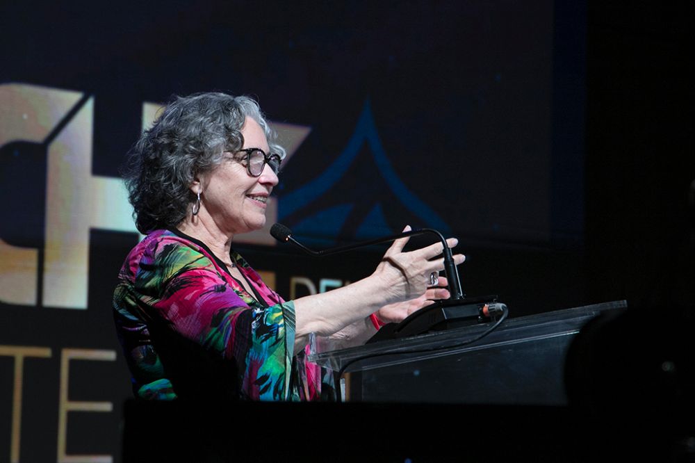 La Vicerrectora de Asuntos Estudiantiles y Comunitarios, Josiane Bonnefoy.